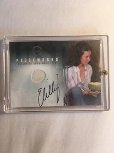 Evangeline Lilly Autograph Pieceworks Relic Inkworks Lost Kate Austen PWA-1 Mint - Picture 1 of 2