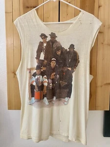 Vintage 1987 Original Beastie Boys RUN DMC T-Shirt TOGETHER FOREVER Tour Rare - Bild 1 von 14