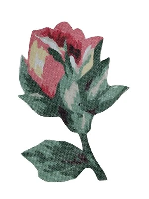 Double Delight Rose Iron On Patch 3" New - Image 1 of 3