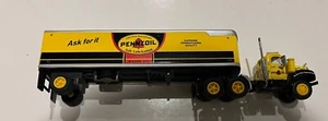 MATCHBOX COLLECTIBLES 1956 MACK B-61 TRACTOR TRUCK TRAILER PENZOIL #DYM35265 - Picture 1 of 6