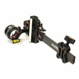Axcel - AccuTouch Carbon Pro Slider Sight - X-31 Scope -Dovetail - 1 Pin - Green - Picture 1 of 1