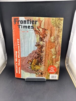 Summer1960 Frontier Times gold ship,1st train robberies, toughest man in montana Foto 1 de 2