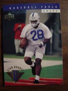 1994 Upper Deck Indianapolis COLTS Team Set (10c) Marshall Faulk RC - Picture 1 of 1