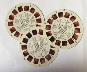 Vintage ViewMaster Popeye "Sweet Peas Edjamacation" set 3 mulinelli P8 - Foto 1 di 1
