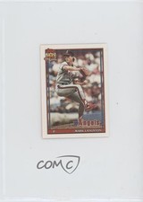 1991 Topps Cracker Jack Series 1 Food Issue Mark Langston #17