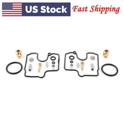 For SUZUKI SV650 SV 650 S 1999-2002 Carburetor Repair Rebuild Kits 2 Sets USA co - Image 1 of 4