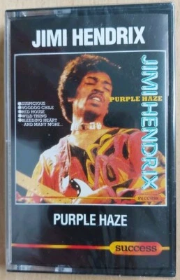 JIMI HENDRIX: PURPLE HAZE (CASSETTE TAPE ALBUM, SUCCESS 2101) *NEW & SEALED* - Image 1 of 3