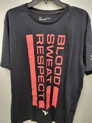 3-NWTS-Under Armour Men Project Rock  tee shirts-XL - Image 1 of 3