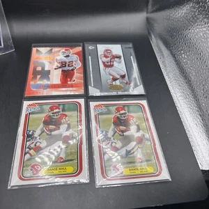 Dante Hall 2004 SPx Football #48 Donruss #55 2x Fleer #34 KC Chiefs - Bild 1 von 9