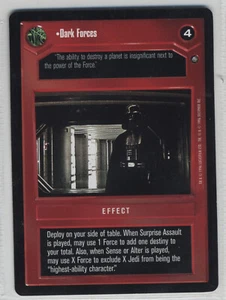 Star Wars CCG Dark Forces x1 3rd Anthology Third Decipher Free Shipping! - Picture 1 of 1