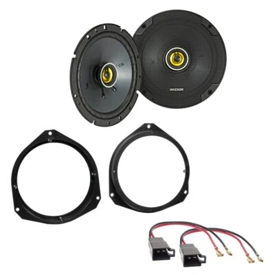 Vauxhall Corsa D 2006-2014 | Kicker CS Front Door Car Speaker Upgrade Kit - Image 1 of 4