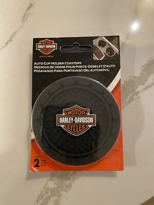 Forros para posavasos Harley Davidson - Juego de 2 Foto 1 de 3