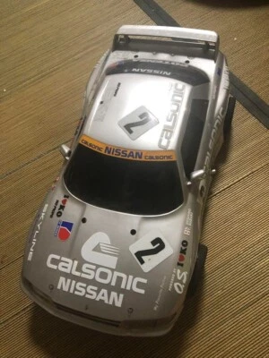 Discountable Radio Controlled Kyosho 1/8 Skyline Calsonic Engine Car Rc RacingJP - Image 1 of 4