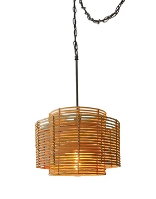 allen+roth Aubrey 1 Light Gold Transitional Dry rated Chandelier Ceiling Lamp - Image 1 of 4