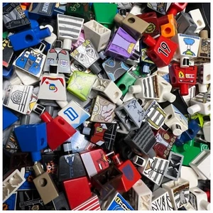 Lego Minifigure Torso Lot of 50 Assorted Random Lot City Town (No Arms/Hands) - Picture 1 of 1