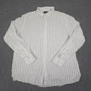Country Road Shirt Men 2XLARGE White baird mcnutt Long Sleeve Button Up Size 2XL - Picture 1 of 9