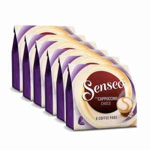 SENSEO KAFFEEPADS Cappuccino Choco, Kaffee mit Schokoladengeschmack, 6x8 PADS - Bild 1 von 6
