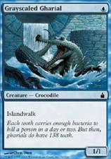 GRAYSCALED GHARIAL FOIL Ravnica MTG Magic the Gathering Cards DJMagic