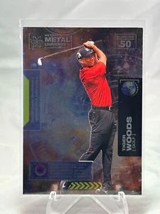 2021 Skybox Metal Universe Champions Tiger Woods #50 - Picture 1 of 2