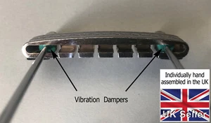 Tailpiece bridge suitable for Epiphone ES anti-scratch and anti-vibration. ref07 - Picture 1 of 8