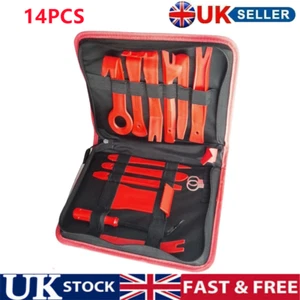 14 Pieces Car Door Plastic Trim Panel Dash Installation Removal Pry Tool Kit - Picture 1 of 12