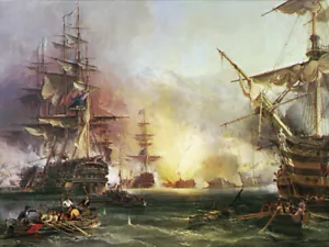 3000 st puzzel: Bombardement of Algiers (Original, Boten, Geschiedenis) - Imagen 1 de 1