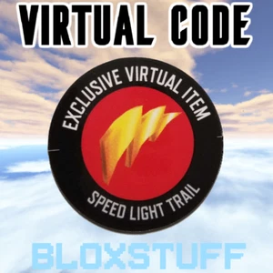 Speed Light Trail ROBLOX - Virtual Toy Code Sent in Inbox Action  - Bild 1 von 2