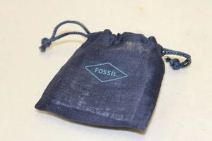 Fossil Halskette für Herren aus Edelstahl und Leder Neu Rechnung MwSt - Bild 1 von 3
