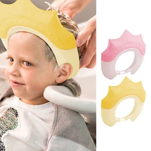 Baby Shower Cap for Kids, Adjustable Toddler Hair Washing Shield Bathin - Picture 1 of 14