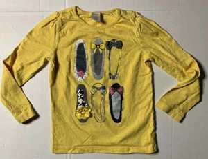 Preowned- Gymboree Long Sleeve Graphic Tee Girls (Size 6) - Picture 1 of 6