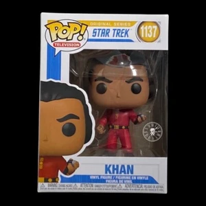 Funko Pop + Protector! TV #1137 Star Trek - Khan (2021) *Como nuevo en stock* - Imagen 1 de 12