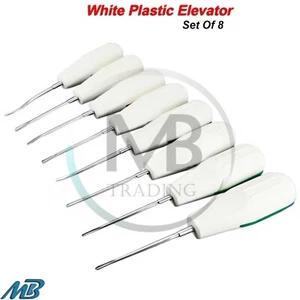 Dental Tooth Extracting Extraction Oral Surgery Root Lift Elevator Tools Set - Picture 1 of 4