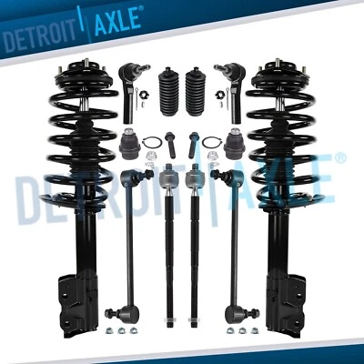 Front Struts Tie Rod Ends Sway Bars Ball Joints Boots for Jeep Patriot Compass - Image 1 of 4