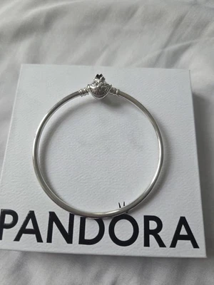 Pandora Silber Armreifen Disney Grinsekatze - Bild 1 von 4