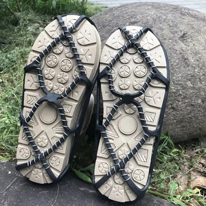 Anti-Skid Shoes Cover Mountaineering Crampons Ice Traction Cleats - Picture 1 of 12