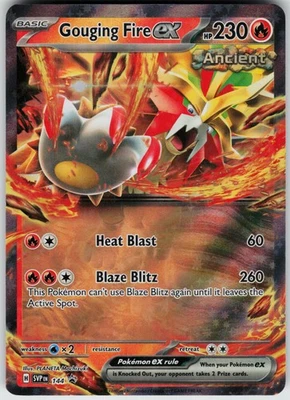 Pokemon Gouging Fire ex 144 SV: Scarlet & Violet Promo Cards Promo card  NM - Image 1 of 2