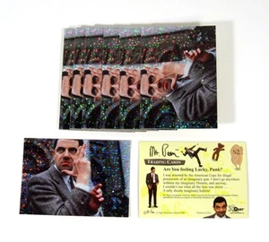 Lote de (25) tarjetas abatibles de dardos 1998 Mr. Bean Spectra Chase Card (S2) casi nuevas/como nuevas - Imagen 1 de 3