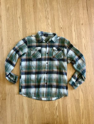 Green and Brown Flannel, Size XL - Image 1 of 3