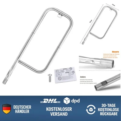 Brenner Ersatzteil für Weber Q200 Q220 Q2000 Q2200 Gasgrill Edelstahl Zubehör - Bild 1 von 4