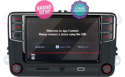 Genuine not fake Noname 187B AndroidAuto RCD330 Plus RCD340G CarPlay Jetta Golf - Image 1 of 4