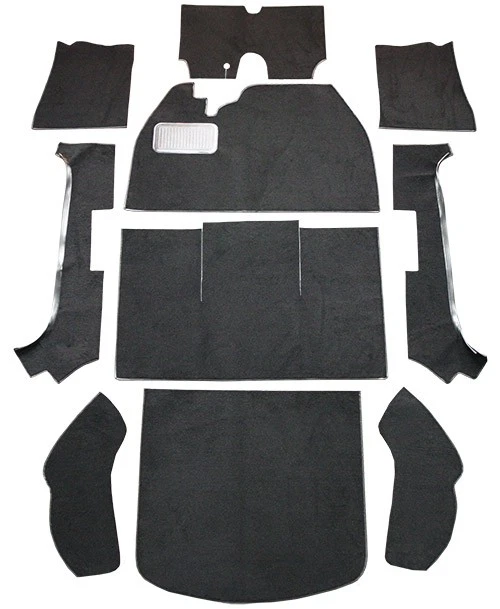Alfombra Volkswagen Beetle 1974-1979 - Cutpile | 2 puertas, convertible, frente plano Foto 1 de 2