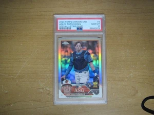 Adley Rutschman 2023 Topps Chrome Update ASG /99 Orioles RC #ASGC-8 PSA 10 - Picture 1 of 3