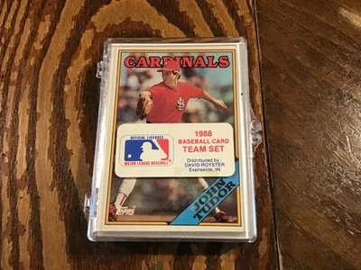 1988 Topps St. Louis Cardinals 32 conjunto de cartas equipe - Imagem 1 de 2