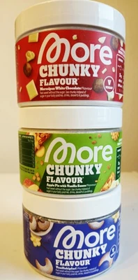 More Nutrition - Chunky Flavour - Vanillekipferl - Morezipan & Applepie - Bundle - Bild 1 von 2