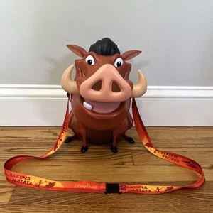 Disney Park 2023 Animal Kingdom 25th Anniversary Lion King Pumbaa Popcorn Bucket - Picture 1 of 5