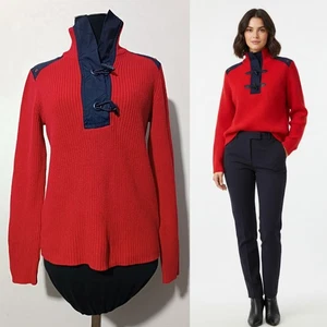 Lauren Active Ralph Lauren Women's Jumper, Size S, with a Polo Collar and Button - Picture 1 of 14