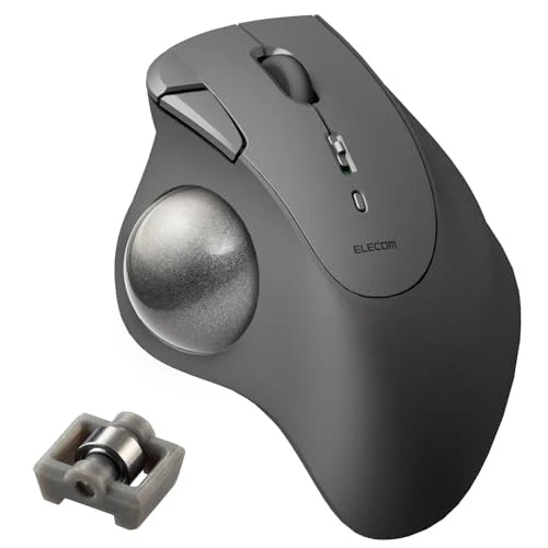 Wireless Trackball Mouse IST Black M-IT11BRBK - Image 1 of 4