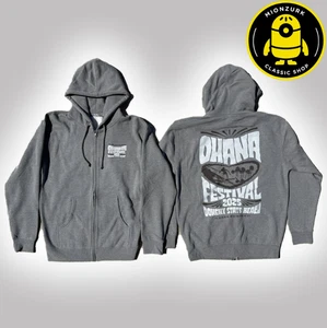 Ohana Festival 2025 Mercancía Psicodélica 26 de Septiembre 27 28 Sudadera con Capucha con Cremallera - Imagen 1 de 3