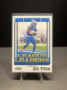 JAHMYR GIBBS 2025 SCORE LEAGUE LEADER GOLD FOIL SP LIONS #5 - Bild 1 von 2