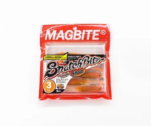 Harimitsu Magbite MBW04 Snatch Shad 3 Inch 5 per pack 08 (4627) - Picture 1 of 6